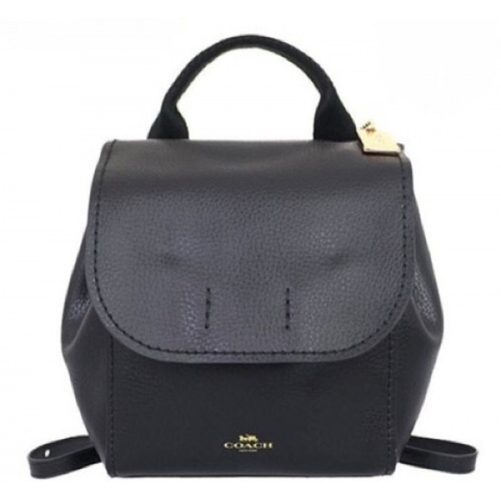 DERBY BACKPACK IN PEBBLE LEATHER